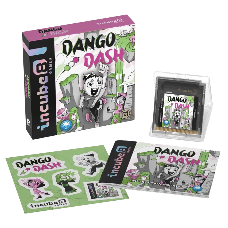 Dango Dash GameBoy Color Adventure-Spiel