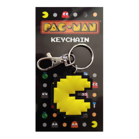 PacMan Schlüsselanhänger Weich-PVC | Retro Gaming Merchandise