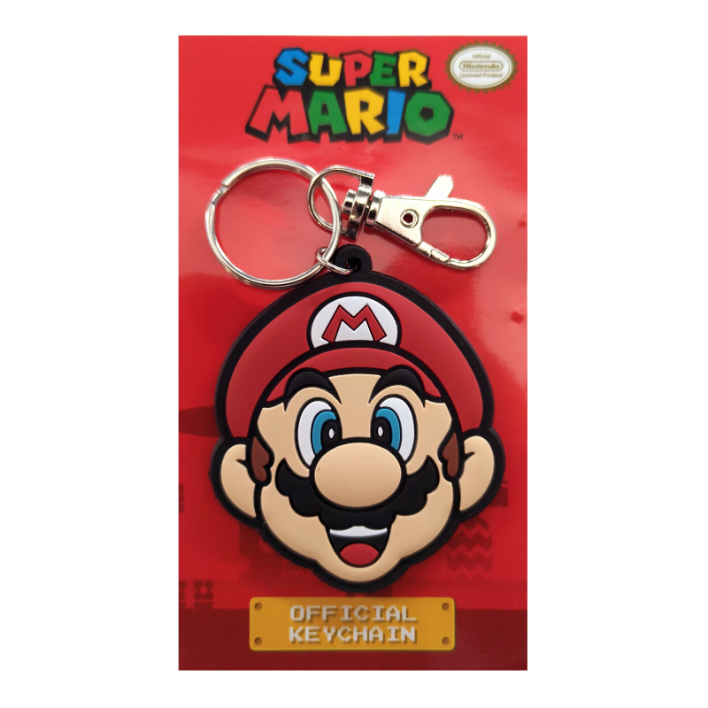 Mario Soft PVC Keychain - 