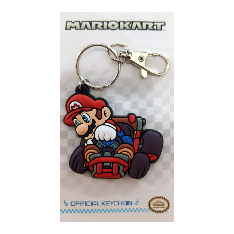 Mario Kart Soft PVC Keychain - 