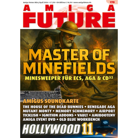 Amiga Future Ausgabe 179, inkl. Cover-CD (Deutsch / Englisch)