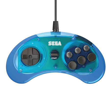 Retro-Bit SEGA Genesis 6-Button Arcade Pad | 9-Pin Controller