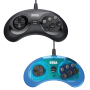 Retro-Bit SEGA Genesis / MD 6-button Arcade Pad (9-Pin) - RetroBit Europe