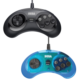 Retro-Bit SEGA Genesis 6-Button Arcade Pad | 9-Pin Controller
