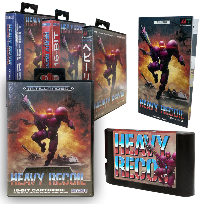 Heavy Recoil (MegaDrive / Genesis) - WidePixelGames