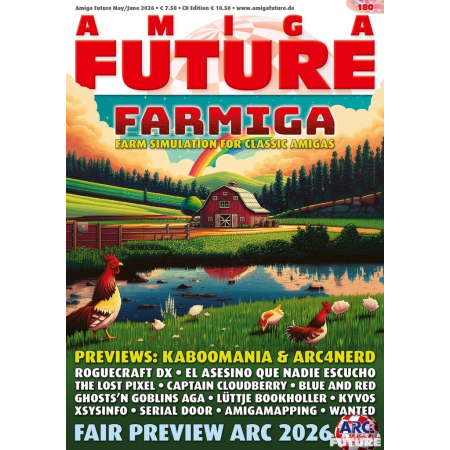 Amiga Future Magazin mit Cover-CD | Deutsch &amp; Englisch