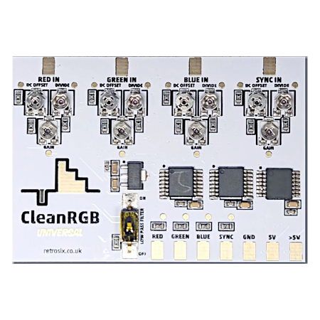 RetroSix CleanRGB Universal – RGB-Mod für Retro-Konsolen