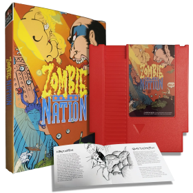 Zombie Nation & Abarenbo Tengu – NES Cartridge (PAL/NTSC)