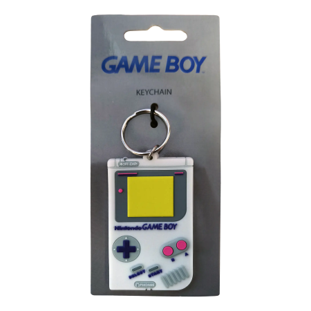 Nintendo Game Boy Gummi-Schlüsselanhänger 6 cm