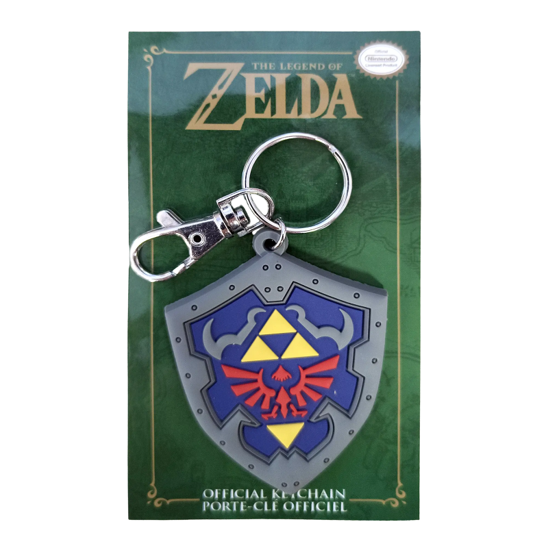 Hylian Shield Schlüsselanhänger – Zelda Soft-PVC