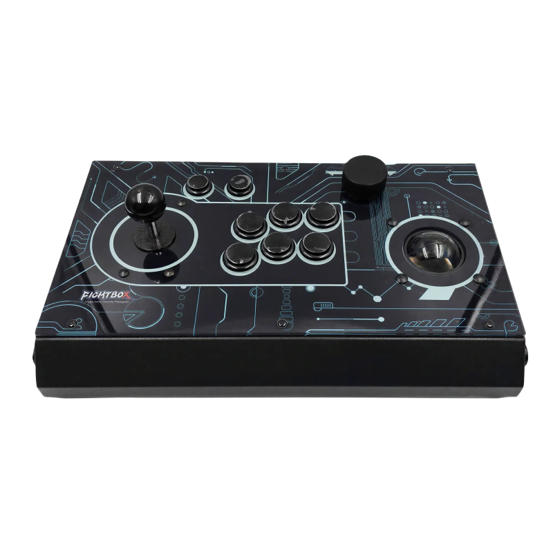 FightBox R10 PRO – Arcade Stick mit Trackball & Spinner