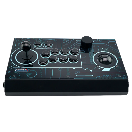 FightBox R10 Pro – Arcade Stick mit Trackball & Spinner
