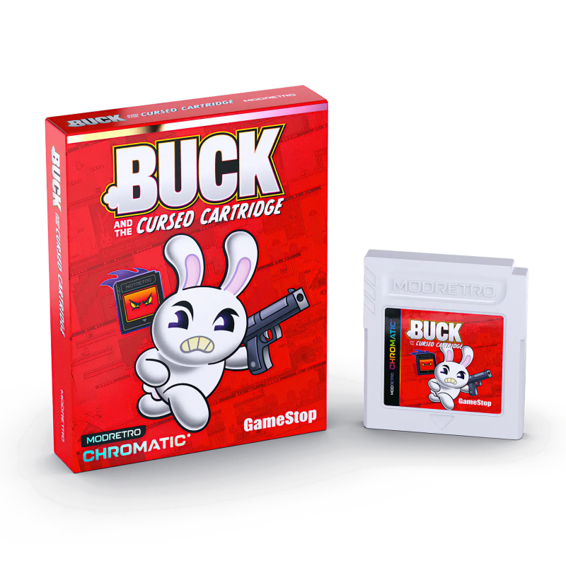 Buck and the Cursed Cartridge – GBC Spiel für Chromatic