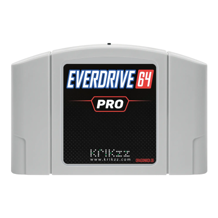 EverDrive-64 PRO (Grey) – Ultimate N64 Flash Cart