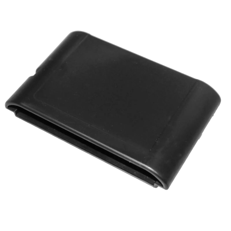 MegaDrive Cartridge Shell Black – Homebrew & Repro