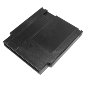 NES Cartridge Shell Black – Reproduction Housing