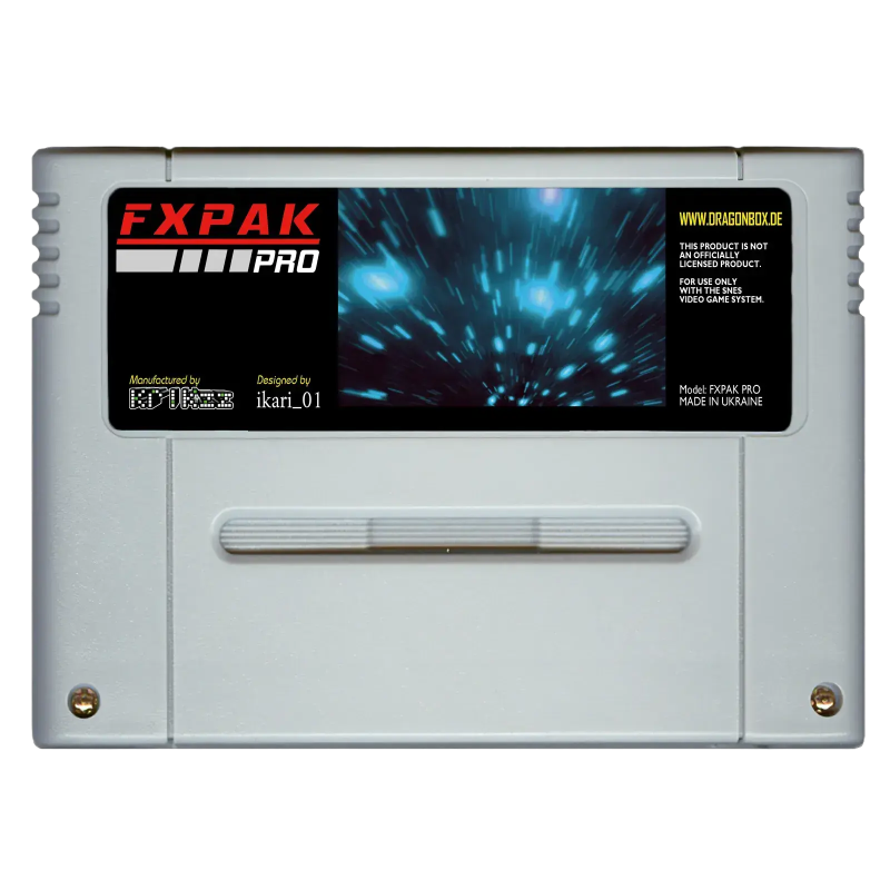 Krikzz FXPak Pro SNES Flash Cart | Premium Everdrive