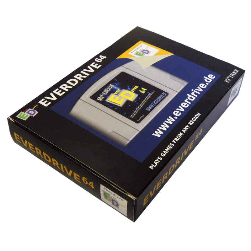 DragonBox Everdrive64 Leerverpackung für Nintendo N64