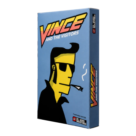 Vince & The Visitors – C64 Cartridge (Pre-Order)