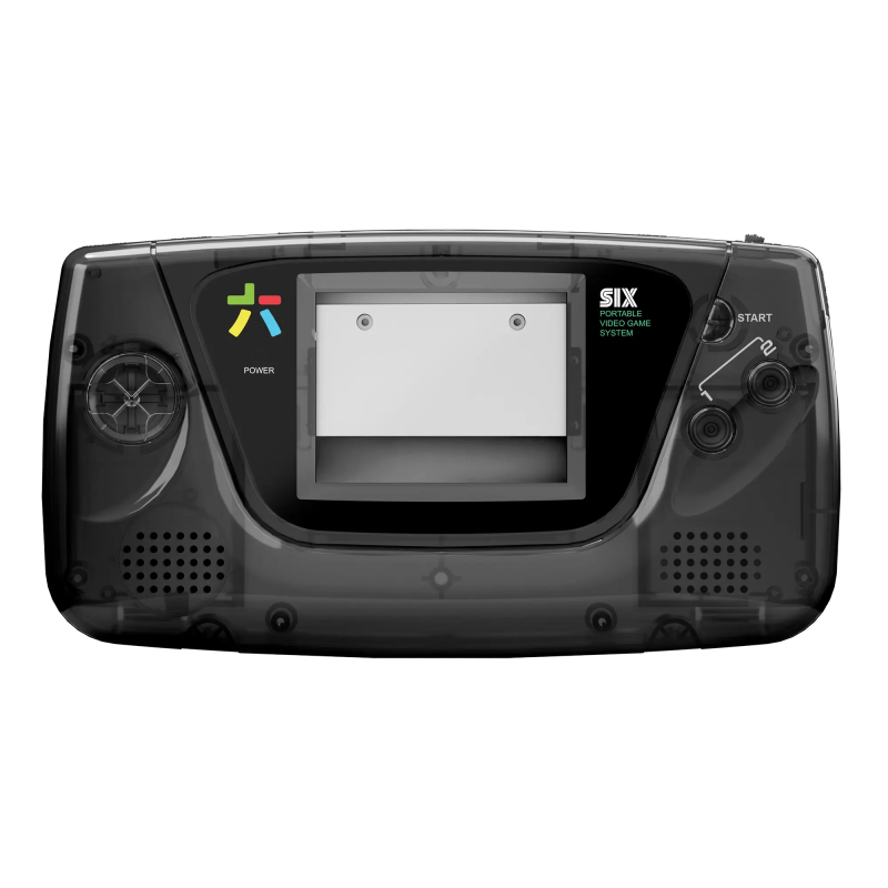 Game Gear Shell Kit Clear Black – RetroSix Prestige
