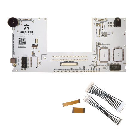 Game Gear RePCB Motherboard 2-ASIC – RetroSix VA0