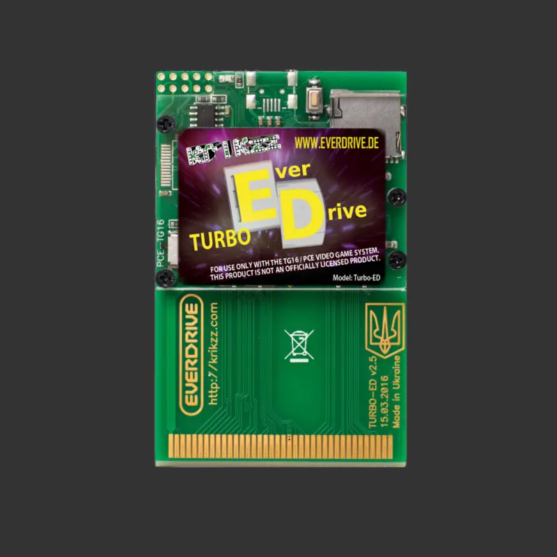 Turbo Everdrive V2.5 for TG16/PC-Engine (PCB only)