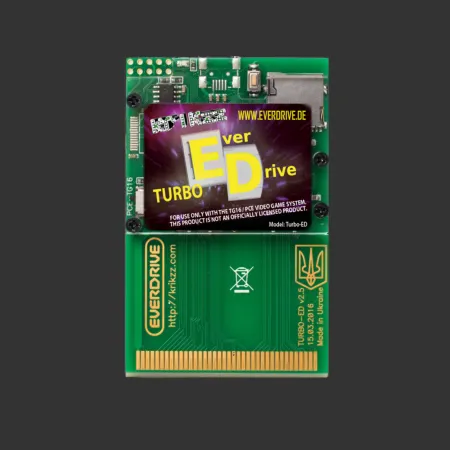 Turbo Everdrive V2.5 for TG16/PC-Engine (PCB only)