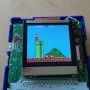 GameBoy Color LCD-Umbau (McWill) (von uns durchgeführt, inkl. USB-LiPo-Mod und Akku)