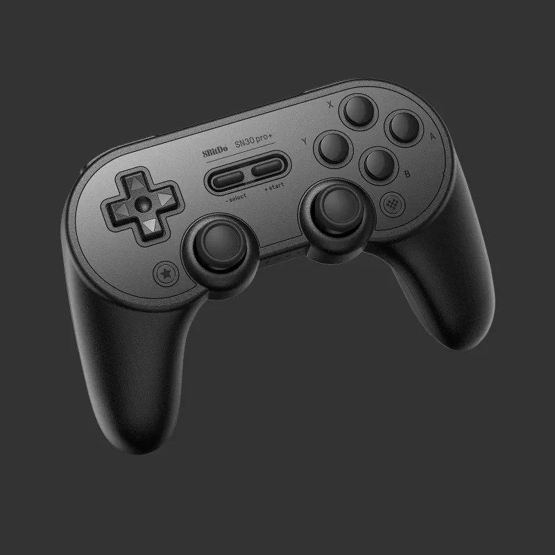 8bitdo Sn30 Pro Plus Bluetooth Gamepad Black Edition With Bluet