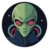 BrewOtaku Logo &ndash; Alien-Maskottchen