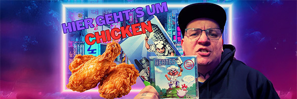 Hier geht es um Chicken - Hermes für die Dreamcast