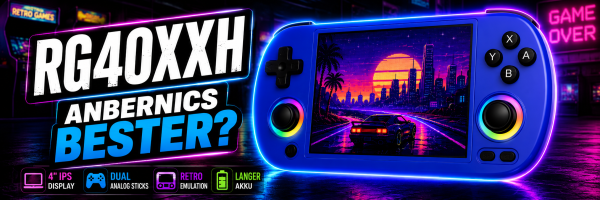 Anbernic RG40XXH Test – Retro-Handheld im Praxistest