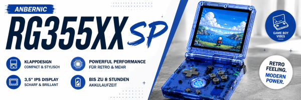 Anbernic RG35XX SP Test – Der moderne Game Boy Advance SP für Retro-Gamer