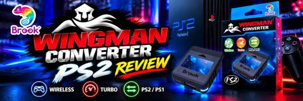 Brook Wingman PS2 – Controller-Adapter für PS2, PS1 & PlayStation Classic