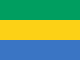 Flag Gabon